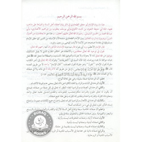 العقيدة السنية شرح العقيدة الطحاوية