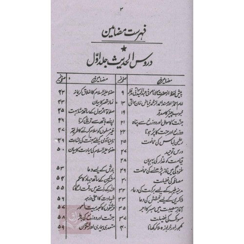 دروس الحديث